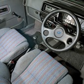 Interior in Ford Fiesta XR2 Mk2