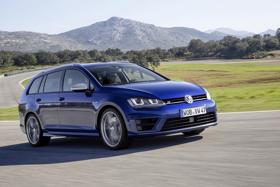 The Golf R estate blends practicality with hot hatch thrills.