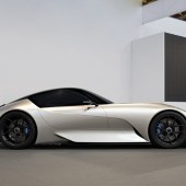 The new Lexus LFA successor is likely to retain a long-bonneted silhouette.