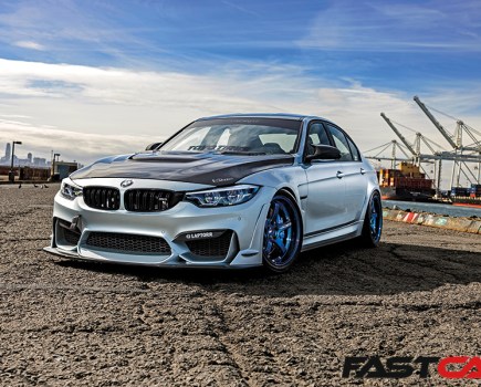 Modified BMW F80 M3 front end shot