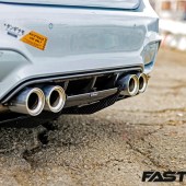 Modified BMW F80 M3 exhaust system