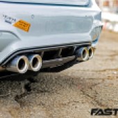 Modified BMW F80 M3 exhaust system
