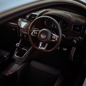 Interior of Modified VW Golf GTI Mk5