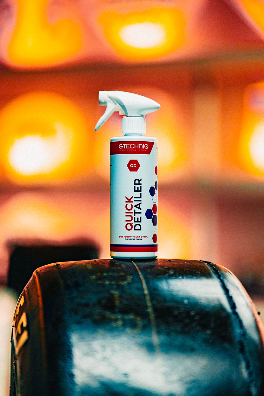 Quick detailer works with ceramic sealants 