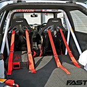 roll cage and harnesses in s2 escort