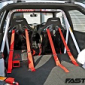 roll cage and harnesses in s2 escort
