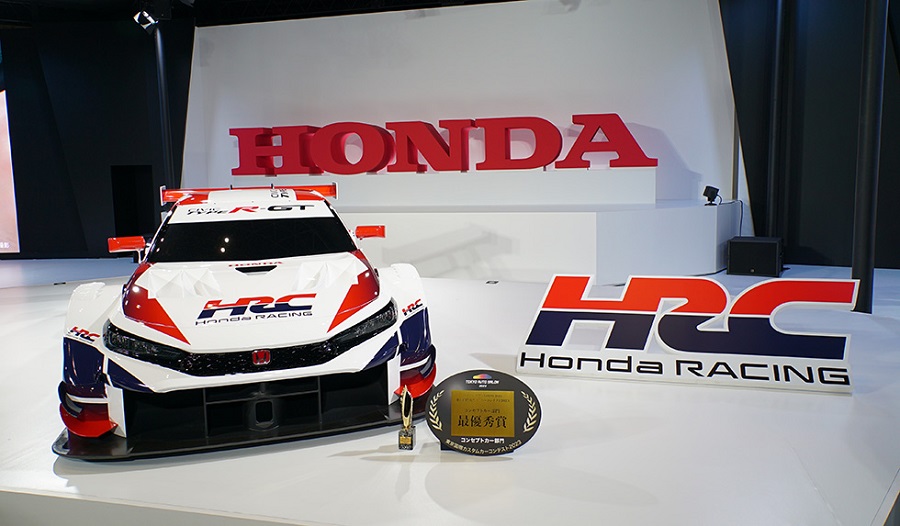 The Honda Civic Type R-GT Concept won the 2023 Tokyo Auto Salon prize for best concept car.