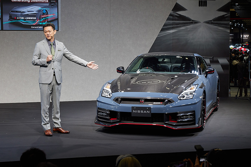 2024 nismo gt-r revealed front