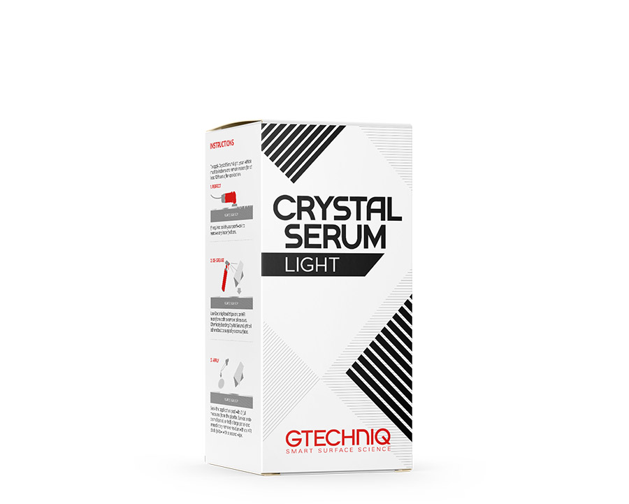 Gtechniq ceramic coatings - crystal serum light