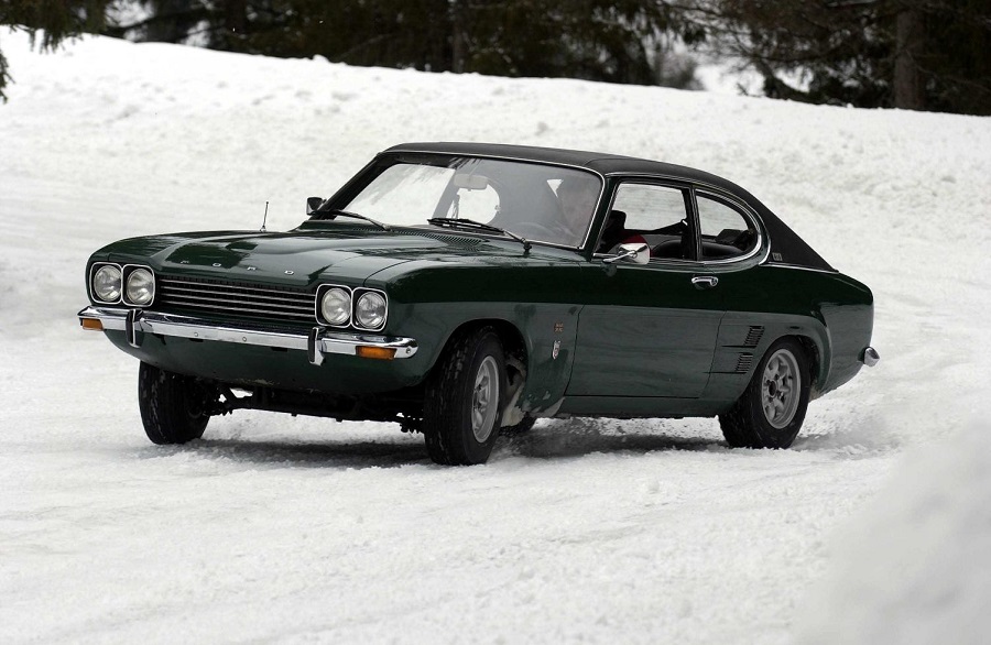 Classics over the age of 40 like this Ford Capri Mk1 can be viewed as fun ULEZ compliant cars.