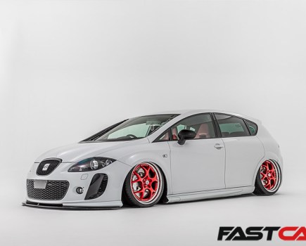modified Seat Leon FR wins UK's best air lift car
