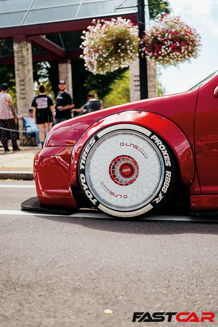 Aero discs on Modified VW Golf Mk4