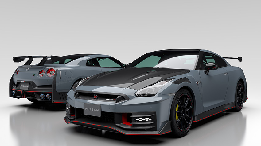 front and rear of 2024 nismo gt-r