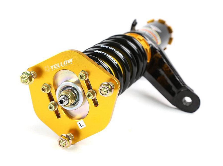 A coilover built by Yellow Speed.