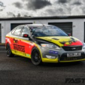 Front 3/4 shot of Modified Ford Mondeo Mk4