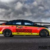 Side profile shot of Modified Ford Mondeo Mk4