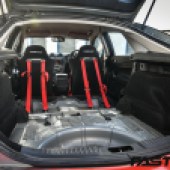 Stripped interior of Modified Ford Mondeo Mk4