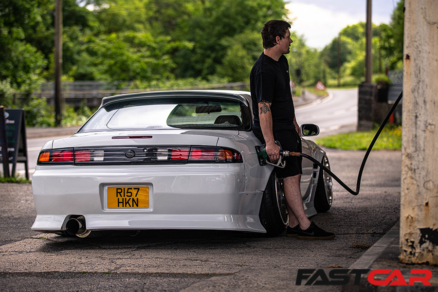 S14 Silvia bagged rear