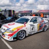 This supertouring replica was considered one of the best cars of Japfest 2023.
