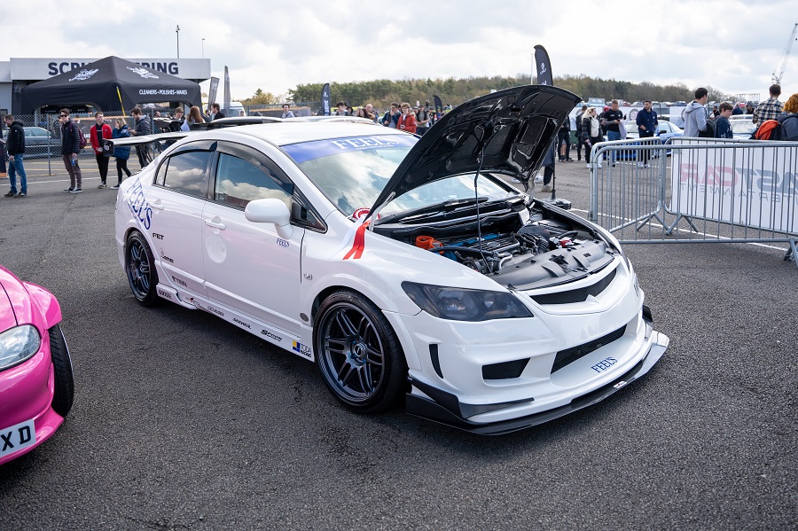 The FEEL's Honda Civic FD2 was one of the best cars of Japfest 2023.