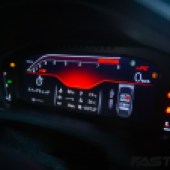 Digital display on Spoon FL5 Civic Type R