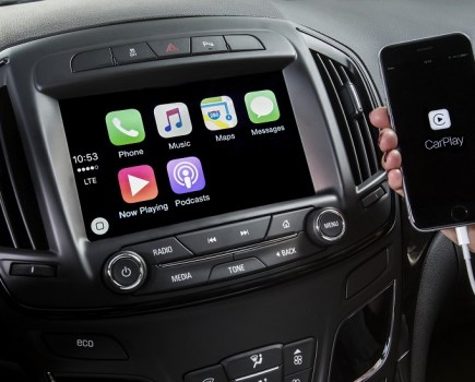 Apple CarPlay in a Vauxhall Insignia