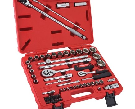 Clarke PRO389 62-piece drive socket and bit set