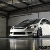 Modified Honda Civic Type R FD2 front 3/4
