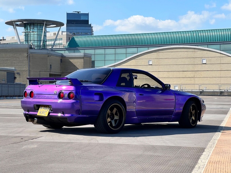 1000bhp Skyline R32 GTR rear