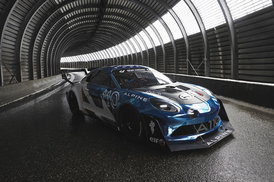 Alpine A110 GT4 Evo Pikes Peak