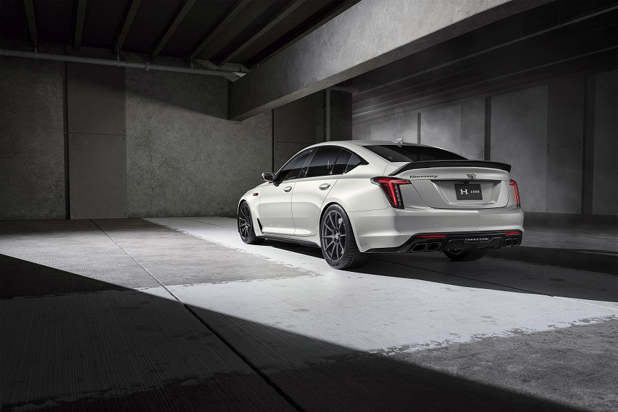 rear of the Hennessey Cadillac CT5 H1000