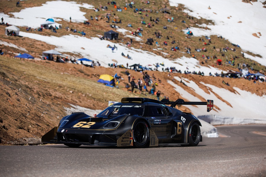 Radford Pikes Peak car in action