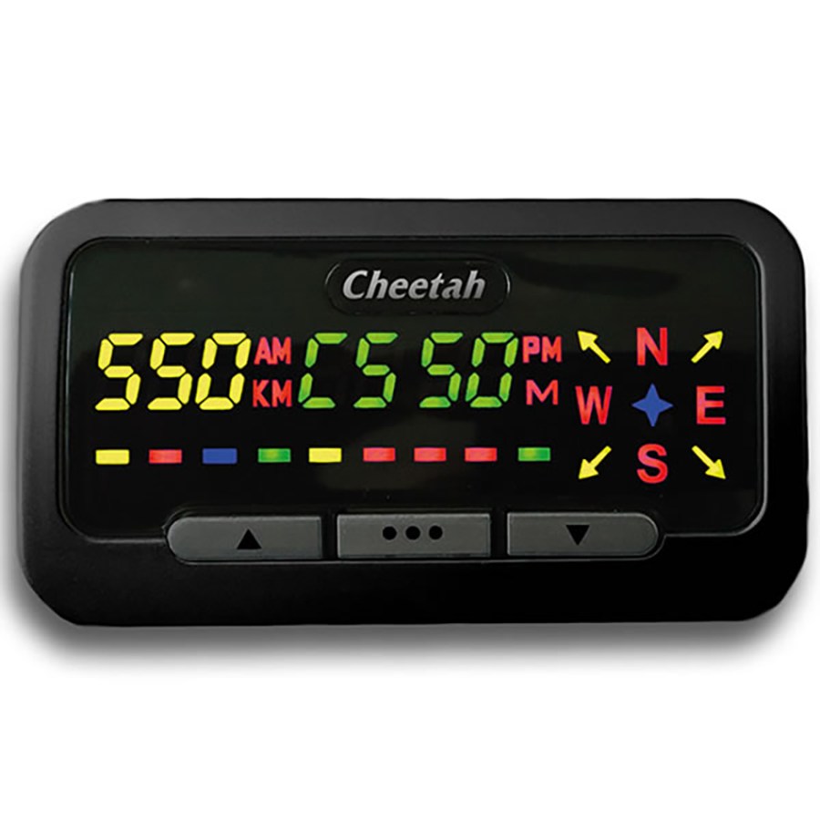 Cheetah speed detectors 