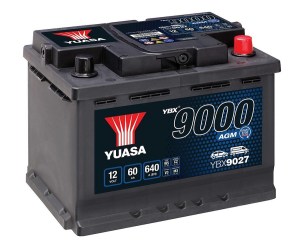 Yuasa YBX9000 AGM battery