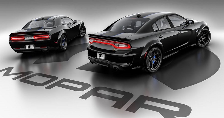 rear of Dodge Mopar special editions