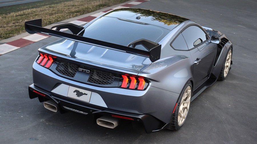 rear of Mustang GTD