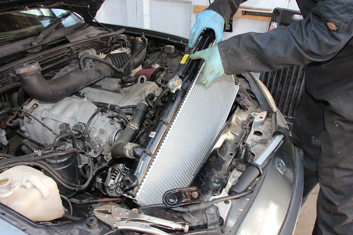 How To Change a Car Radiator | Fast Car