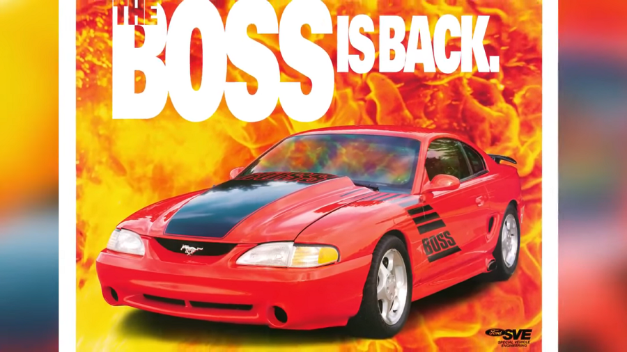 10.0 Boss Mustang