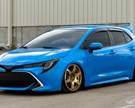 Toyota corolla on air suspension