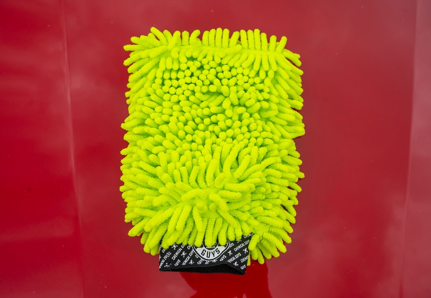 Chemical Guys Chenille Microfiber Premium Scratch-Free Wash Mitt - Black main image 1