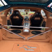 interior audio build in a Celica