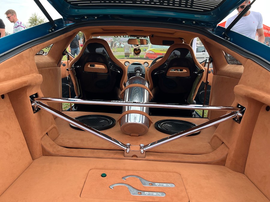 interior audio build in a Celica