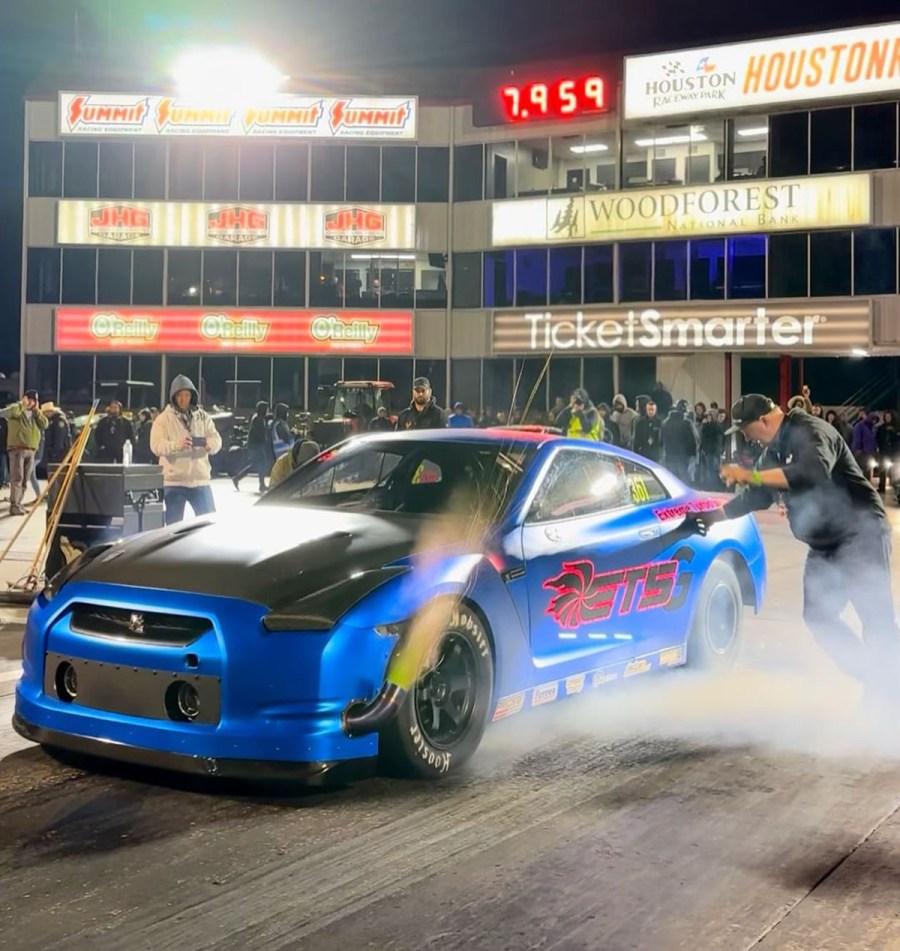 Nitrous on world's most powerful nissan gt-r