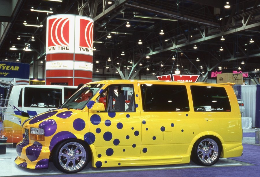 Bubbles Chevy Astro Van