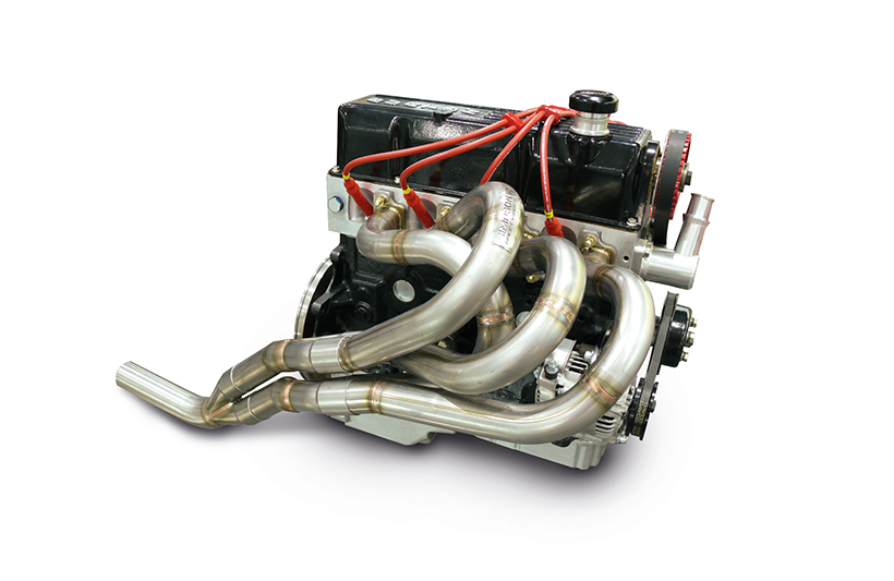 4-2-1 manifold on a Ford Pinto engine