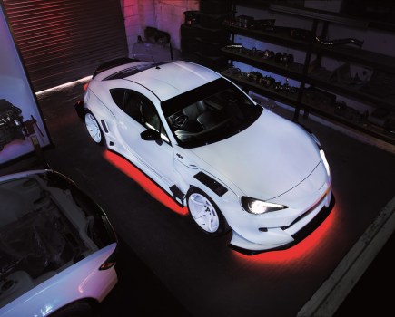 GT86 with LED underglow