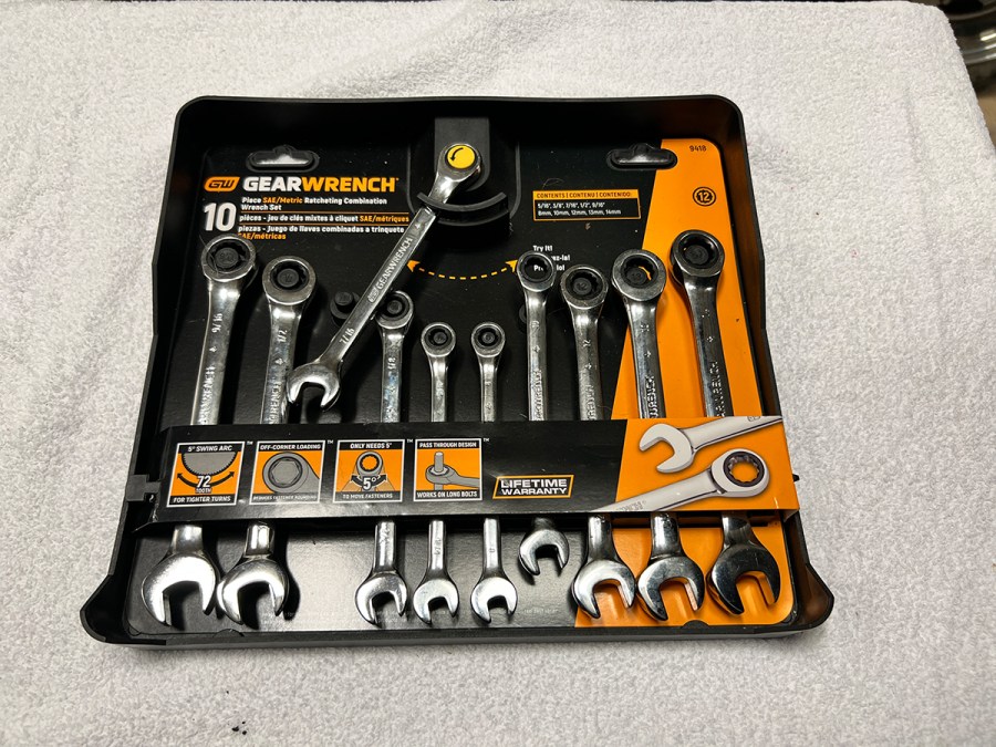GearWrench 72 wrench set