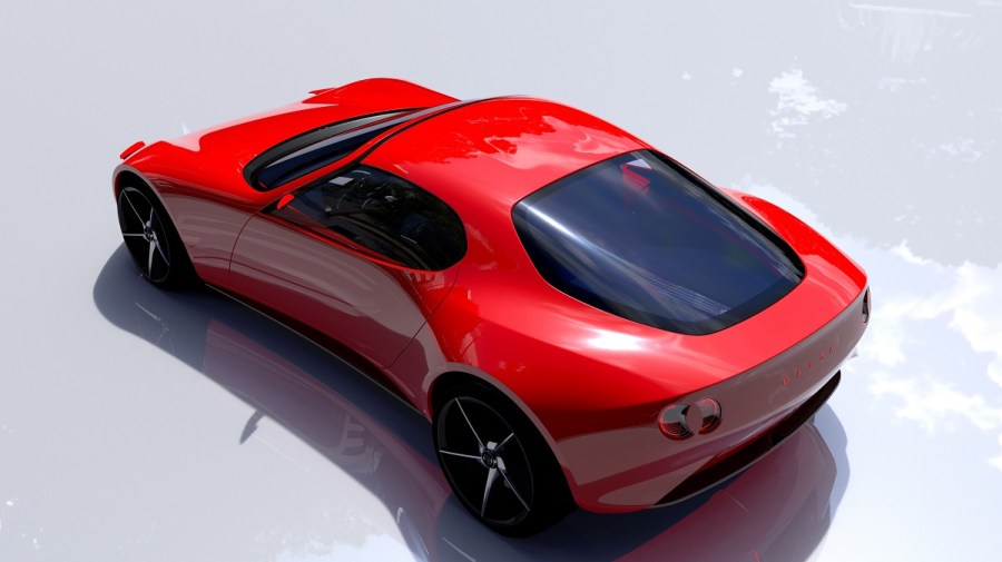 rear quarter of Mazda Iconic SP concept