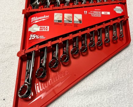 Milwauke 11-piece wrench set