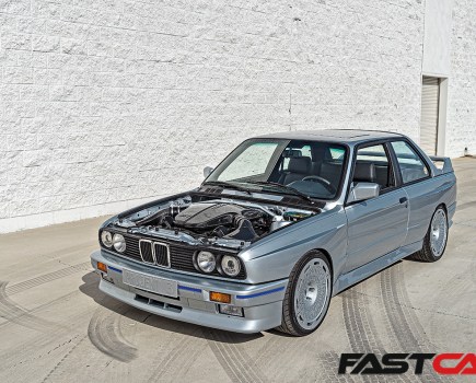 Modified BMW M3 E30 front 3/4